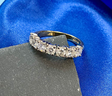 Load image into Gallery viewer, 7 Stone Diamond Ring in 18ct Yellow Gold