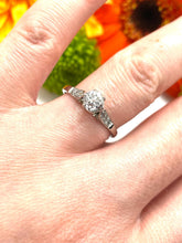 Load image into Gallery viewer, Stunning Art Deco Solitaire Diamond Ring