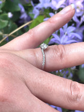 Load image into Gallery viewer, Diamond Ring Set in 18ct White Gold