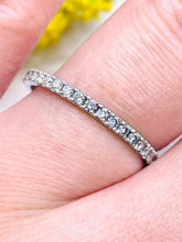Load image into Gallery viewer, Stunning 3/4 Eternity Ring Set in Platinum