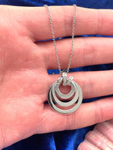 Load image into Gallery viewer, Diamond Pendant Set in 18ct White Gold