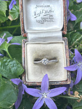 Load image into Gallery viewer, Diamond Ring Set in 18ct White Gold