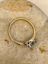 Load image into Gallery viewer, Crossover Diamond Ring in 18ct Yellow Gold