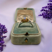 Load image into Gallery viewer, Stunning Tanzanite & Diamond Ring in 18ct Gold