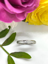Load image into Gallery viewer, Half Eternity Ring Set in 9ct White Gold