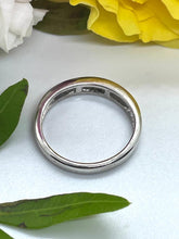 Load image into Gallery viewer, Half Eternity Ring Set in 9ct White Gold