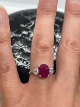 Load image into Gallery viewer, Ruby & Diamond Ring