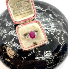 Load image into Gallery viewer, Ruby & Diamond Ring