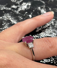 Load image into Gallery viewer, Ruby & Diamond Ring