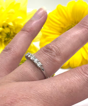 Load image into Gallery viewer, Half eternity Ring