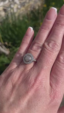 Load and play video in Gallery viewer, Stunning GIA Certified Diamond Ring in Platinum