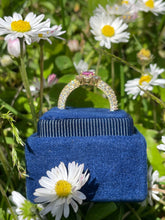 Load image into Gallery viewer, Gloriously Romantic Pink Sapphire & Diamond Ring