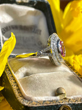Load image into Gallery viewer, Romantic Pink Sapphire & Diamond Ring