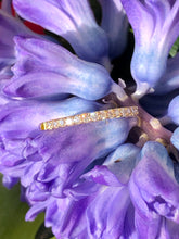 Load image into Gallery viewer, 18ct Yellow Gold & Diamond Half Eternity Ring
