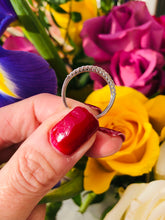 Load image into Gallery viewer, Diamond Set Half Eternity Ring in Platinum