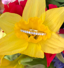 Load image into Gallery viewer, 18ct Yellow Gold & Diamond Half Eternity Ring