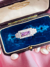 Load image into Gallery viewer, Pink Sapphire & Diamond Ring
