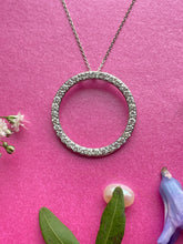 Load image into Gallery viewer, Contemporary Diamond Pendant in Platinum