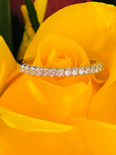 Load image into Gallery viewer, Diamond Set Half Eternity Ring in Platinum