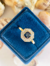 Load image into Gallery viewer, Sapphire & Diamond Ring