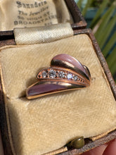 Load image into Gallery viewer, Diamond and Mother of Pearl Ring

