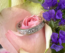 Load image into Gallery viewer, Half Eternity Diamond Ring Set in Platinum
