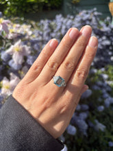 Load image into Gallery viewer, Stunning Aquamarine and Diamond Ring
