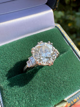 Load image into Gallery viewer, 2.83ct Old Cut Diamond Platinum Ring
