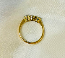 Load image into Gallery viewer, Sapphire and Diamond Ring Set in 18ct Yellow Gold
