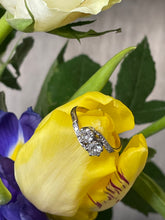 Load image into Gallery viewer, Crossover Diamond Ring in 18ct Yellow Gold
