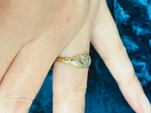 Load image into Gallery viewer, Claddagh Ring Set in 9ct Yellow Gold
