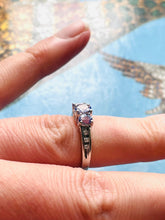 Load image into Gallery viewer, Tanzanite &amp; Diamond Preloved Ring
