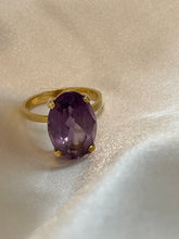 Load image into Gallery viewer, Stunning Amethyst Ring Set in 18ct Yellow Gold
