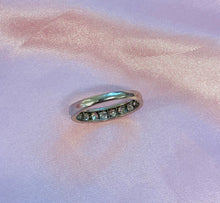 Load image into Gallery viewer, Half Eternity Diamond Ring Set in Platinum
