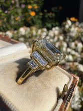 Load image into Gallery viewer, Exquisite Emerald Cut Diamond Ring
