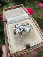 Load image into Gallery viewer, Antique Two-Stone Diamond Ring | 2.01ct Total Diamond Weight | 18ct Yellow Gold
