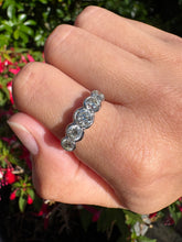 Load image into Gallery viewer, Vintage 5 Stone Diamond Ring in Platinum
