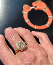Load image into Gallery viewer, Diamond Cluster Ring in 18ct Yellow Gold
