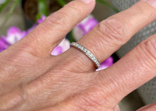 Load image into Gallery viewer, Full Eternity Ring in Platinum
