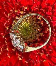 Load image into Gallery viewer, Diamond Daisy Cluster Ring
