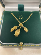 Load image into Gallery viewer, Heather Pendant with Diamonds in 18ct Yellow Gold
