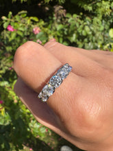 Load image into Gallery viewer, 1.52ct Diamond Five Stone Platinum Ring

