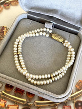 Load image into Gallery viewer, Pearl Bracelet Set in 9ct Yellow Gold
