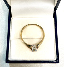 Load image into Gallery viewer, Solitaire Diamond Ring in 9ct Yellow Gold
