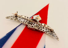 Load image into Gallery viewer, Diamond Set Sweetheart Brooch

