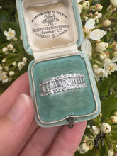 Load image into Gallery viewer, Fancy 18ct White Gold Diamond Ring
