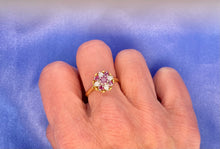 Load image into Gallery viewer, Ruby and Diamond Ring in 18ct Yellow Gold
