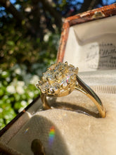 Load image into Gallery viewer, Diamond Cluster Ring – 18ct Gold
