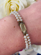 Load image into Gallery viewer, Pearl Bracelet Set in 9ct Yellow Gold
