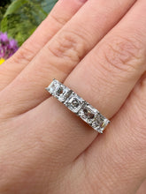 Load image into Gallery viewer, Asscher Cut Diamond Five-Stone Ring
